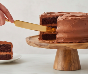 Servidor de Pastel Dorado Moderno con Mango de Diseño, Hermosa Herramienta para Pastel, Perfecta para Servir Postres Diarios, Uso Casual en el Hogar y Repostería - Product Image 6