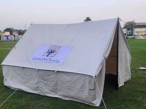 Carpa de camping inflable impermeable para varias personas, carpa inflable para exteriores, de proveedor indio. - Product Image 2