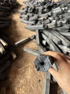 Briquetas de carbón vegetal para parrilla de restaurante, alta temperatura, alta densidad, briquetas de carbón de aserrín negro, carbón de larga duración - Product Image 6