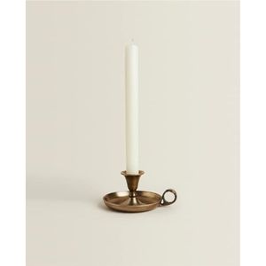 Candelabro de Metal Dorado Estilo Nórdico - Portavelas Individual para Cena Romántica y Decoración Interior Moderna - Product Image 4