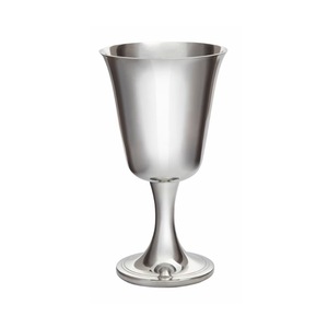 Wholesale Customizable Elegant Stainless Steel <b>Goblet</b> Bell Shape Handmade With Engraving For Wedding Occasion - Product Image 3