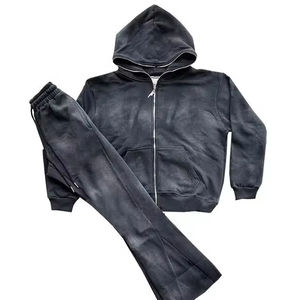 Nouvel arrivage : Survêtement délavé à l'acide, matériau durable, qualité supérieure - Product Image 6