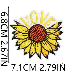 Badge brodé rond pour vêtements, sacs à dos, chapeaux et sacs, logo personnalisé, à coudre, thermocollant, patch Velcro, OEM ODM, vente en gros, usine - Product Image 4