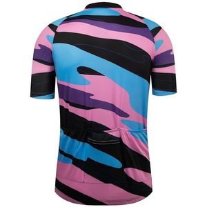 Wholesale Custom Lightweight Unisex Short Sleeve <b>Cycling</b> Jersey Breathable Quick Dry Polyester Bike Wear OEM 2026 - Product Image 1