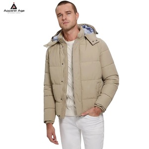Vestes matelassées unisexes personnalisées avec logo, coupe ample, pour activités de plein air, doudounes, vestes de sport d'hiver, vestes zippées à capuche, vêtements personnalisés pour hommes - Product Image 5