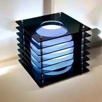 Lampe de table nordique colorée 2026 en promotion avec abat-jour et base en caoutchouc, lumière LED réglable pour la maison, cadeau romantique de la Saint-Valentin