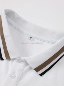 OEM venta al por mayor 65% algodón 35% poliéster manga larga hombres Polo camisetas personalizadas diseñador profesional polos, hombres polos - Product Image 4