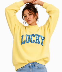 Sudadera con Capucha Larga y Holgada para Mujer, con Apliques de Letras Griegas, 100% Algodón, Transpirable, Ecológica, para Invierno - Product Image 1