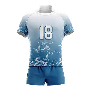 latest Selling Custom Rugby Jerseys Wholesale Price Breathable Design Own Rugby League Jersey Best Quality Rugby Shirt - Product Image 1