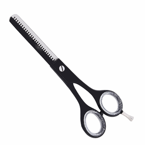Ciseaux de coiffure professionnels de qualité salon, 6 pouces, revêtement titane, finition poudrée, en acier inoxydable, tranchants - Product Image 2
