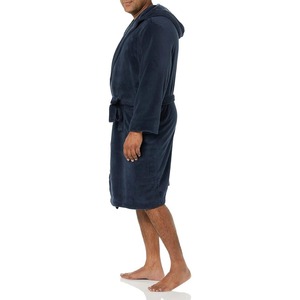 Albornoz de Invierno para Mujer, Talla Grande, Liso, Teñido, de Alta Calidad, Secado Rápido, 100% Algodón de Rizo - Product Image 5