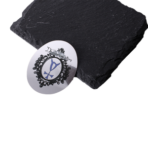 Hojas de Etiquetas Adhesivas de Vinilo Metálico Plateado Personalizadas, Resistentes al Agua y al Calor, para Embalaje de Regalos Navideños y Etiquetas de Velas - Product Image 3