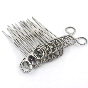 คีมหนีบหลอดเลือดแบบแมนนวล Halsted Mosquito Artery Forceps Hemostat แบบล็อคได้ ตรงและโค้ง สำหรับผ่าตัด ทำจากสแตนเลส ได้รับการรับรองมาตรฐาน CE ระดับ Class I 1 - Product Image 4