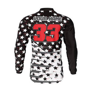 Maillot de VTT à manches longues de haute qualité, séchage rapide, anti-UV, maillot de cyclisme en montagne, OEM ODM, vente en gros de maillots de VTT - Product Image 5