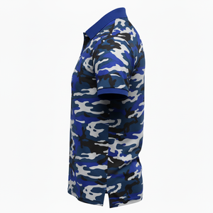 เสื้อโปโลกอล์ฟปักโลโก้ตามสั่ง ผ้าถักยืดได้ 4 ทิศทาง พิมพ์ลายแบบซับลิเมชั่น แขนสั้น ระบายอากาศได้ดี ติดกระดุม - Product Image 3