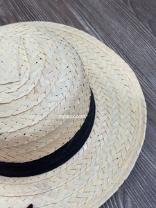 Sombrero de Paja de Palma para Hombre al por Mayor con Banda Personalizada de Fábrica de Sombreros de Paja, el Más Barato de Vietnam - Product Image 2