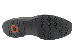Chaussures habillées formelles pour hommes Dlords Larry Derby en cuir véritable noir, à lacets, antidérapantes, avec semelle intermédiaire EVA amortie - Product Image 3