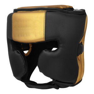 Custom Design Professional <b>Training</b> Boxing <b>Head</b> Guard Personalized Logo Leather Durable Lightweight Comfortable Safety Buckle - Product Image 2