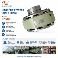 Embrayage à poudre magnétique de type creux FL50K 50N.m de CHUANGLIDA pour machine de numérotation et usage commercial, garantie 1 an