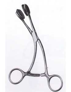 เครื่องมือผ่าตัดทางหู คอ จมูก แบบปากเปิดพร้อมแผ่นยาง ทำจากสแตนเลส - Product Image 4