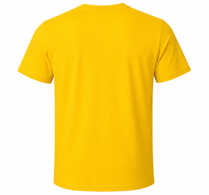 T-shirt Homme Uni 100% Coton Tricoté 180 Grammes Respirant Anti-boulochage Col Rond Manches Courtes Coupe Droite Décontractée - Product Image 2