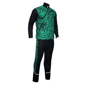 Conjunto Deportivo Informal de Moda con Cierre, Ropa Deportiva Unisex, Elegante y Cómodo, Traje de Entrenamiento de Dos Piezas, 100% Poliéster - Product Image 1