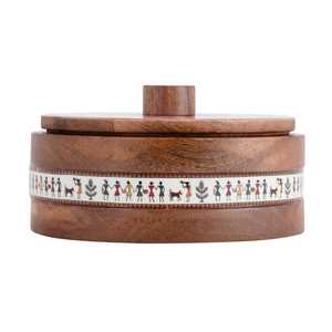 ชามฮอทพอทไม้รักษ์โลกพร้อมฝาไม้ - Product Image 1
