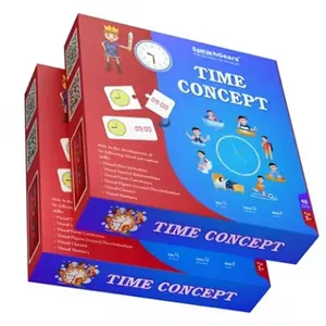 Juego de Mesa Concepto del Tiempo, Rompecabezas Educativo, Juego de Aprendizaje para Niños, Set de Regalo para Entrenamiento en el Aula - Product Image 4