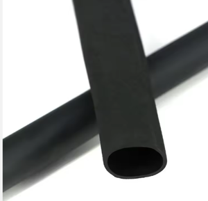 High Temperature Resistance PE <b>Heat</b> Shrinkable <b>Cable</b> Sleeves Black 600V Rated Low Voltage Insulation - Product Image 2