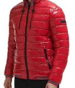 High Quality <b>Mens</b> Winter Puffer Jacket Stand Collar Custom Logo | OEM/ODM Wholesale Waterproof Thickened Warm Quilted Outdoor - Product Image 2