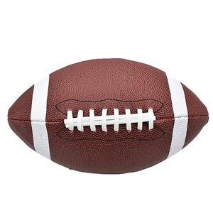 Balón de Fútbol Americano Clásico HRM HRM-V3 para Entrenamiento, con Logotipo Impreso, Peso Oficial, Hecho de PVC/PU/TPU/Butilo, Diseño Portátil - Product Image 4