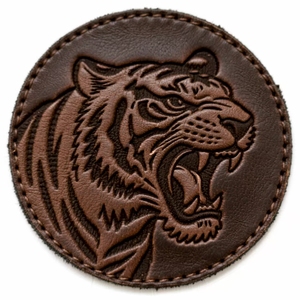 Custom Patch Laser Engraving Brand Logo Leather Embossed Repair Patch Label Blanks Tag Leatherette Patches for Jeans Beanie Hat - Product Image 2