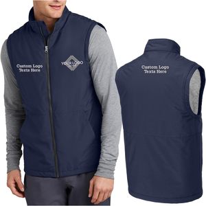 เสื้อกั๊กกันน้ำหุ้มฉนวน Jst57ของผู้ชายพร้อมการปักโลโก้2025ข้อความตามสั่งเพิ่มการปรับแต่ง - Product Image 2