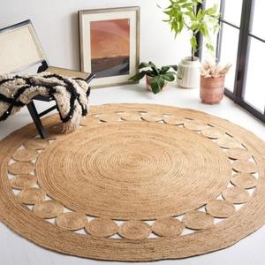 Alfombra Ovalada de Pelo Alto a Rayas, Hecha a Mano, Reversible, Lavable, Apta para Mascotas, Antideslizante, de Proveedor Local de BD - Product Image 2