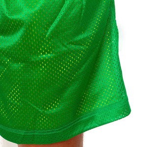Shorts de baseball pour hommes taille haute en coton élastique, respirants à l'avant, séchage rapide, entrejambe de 5 pouces, couleur unie, style urbain, pour l'entraînement - Product Image 5