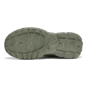 Zapatillas Deportivas para Hombre, Cómodas, con Suela Gruesa, Modelo 2025, Populares, con Cordones, Vulcanizadas, Verdes, Casuales, Zapatillas de Marca - Product Image 1