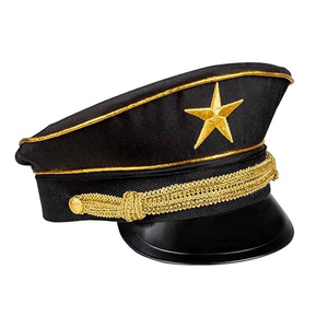 หมวกแก๊ปทรงสูงแบบขายส่ง OEM ผลิตด้วยมือจากขนสัตว์ 100% สำหรับงานพิธี นักเรียนนายร้อย งานรับปริญญา งานคาร์นิวัล และขบวนพาเหรด - Product Image 5