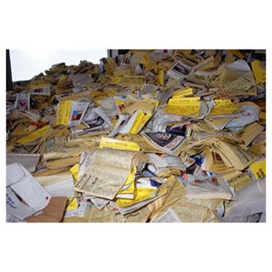 Déchets de vieux dossiers téléphoniques et pages jaunes de haute qualité pour le recyclage en pâte à papier et produits papetiers en gros - Product Image 3