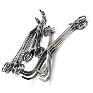 Pinzas para vasos, instrumentos quirúrgicos de urología, juego de pinzas vasculares de acero inoxidable, herramientas de cirugía médica, calidad europea - Product Image 2