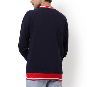 Chaqueta Varsity Azul Marino y Amarilla para Hombre, Estilo HIGH STREET, Cierre Frontal con Cremallera, Corte Regular, Resistente al Viento, Ecológica, de Lona, para Invierno - Product Image 2