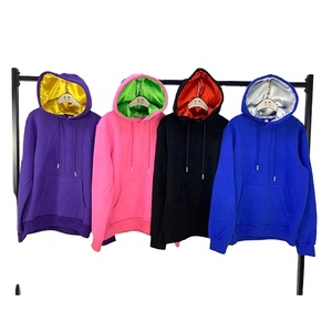 Pull à capuche pour homme, vêtement en coton polaire, personnalisé, en Satin, vente en gros - Product Image 1