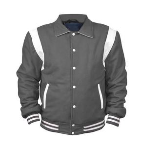 2025 vente en gros OEM couleur personnalisée toute la laine Varsity Jacket Logo de l'équipe universitaire personnalisée toutes les vestes d'université en laine - Product Image 1