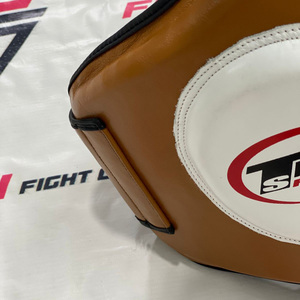 High Quality Protection Gear Twins Muay Thai Kickboxing Belly Pad Genuine Leather Top Selling Boxing Martial Arts MMA Chest Pad - Product Image 3