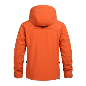 Chaqueta con capucha y bolsillos laterales, de lujo, suave, para hombre, cortavientos, a la moda, nueva colección, cómoda, para venta al por mayor. - Product Image 3