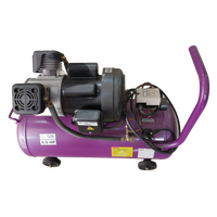 Mini compresseur d'air Portable à double tête, 220V, haute efficacité, Cycle robuste, haute qualité, sans huile, avec réservoir de 50 l