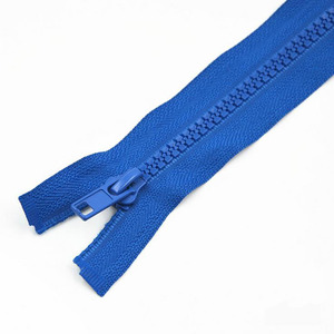 Fermeture éclair en résine de bonne qualité, prix compétitif, fabricant fiable 3 #   5 #   8 #   10 #   Fermeture éclair en résine à extrémité ouverte pour vêtements - Product Image 2