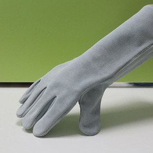 Best Hot Sale Leather Safety Custom Logo Welding Work <b>Gloves</b> Hand Welder Working <b>Gloves</b> for sale - Product Image 4