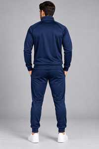 Ensemble de survêtement pour homme Hoserz International Winter Solid, en polaire respirant 280g, avec poches latérales, personnalisable, fabricant OEM. - Product Image 4