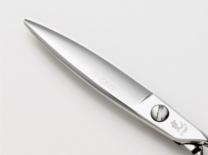 Ciseaux de coiffure professionnels japonais 5,6 pouces en acier au molybdène, manche décalé, pour coupe à sec, ciseaux de salon B-DRY COSMOS 163 - Product Image 2