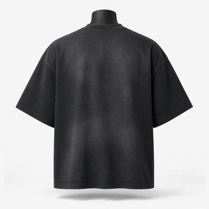 เสื้อยืดโอเวอร์ไซส์ผู้ชายราคาโรงงานขายส่ง ออกแบบเองได้ เสื้อผ้าแฟชั่นลำลอง สตรีทแวร์ ผู้ผลิตเสื้อเปล่า - Product Image 2